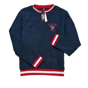 Houston Texans FOCO NFL Sherpa Sweatshirt NEW NWT Mens Large - #48168-N5Sher